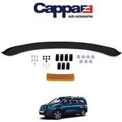 Resim İtibar Peugeot Rifter Ön Kaput Koruyucu Rüzgarlığı 4mm Akrilik (a 