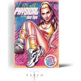 Resim Dua Lipa Ahşap Tablo 8mm 