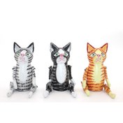 Resim Ahşap Sallanan Kedi 