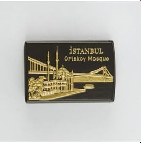 Resim Istanbul Ortaköy Figürlü Kaydırmalı Çakmak 