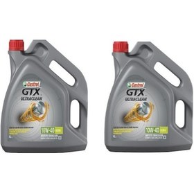 Resim Castrol GTX 10W-40 A3/B4 Yarı Sentetik Motor Yağı 2 x 4 L 