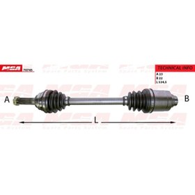 Resim MGA Aks Komple Sol-(suzuki: Alto 9100 ) - -70745 