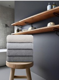 Resim 4 Lü Mutfak Havlusu Aden - 30x50 Gri 