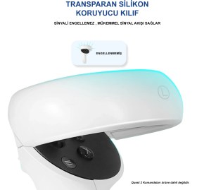 Resim Macrobot Kumanda/controller Koruyucu - Meta Quest 2 ile Uyumlu - 