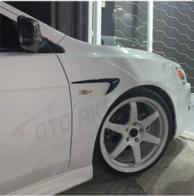 Resim Hyundai Accent Era Çamurluk Venti Sağ - Sol Parlak Siyah 