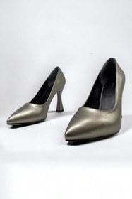 Resim MASSİMA Massima 9532 Platin Stiletto Ayakkabı 