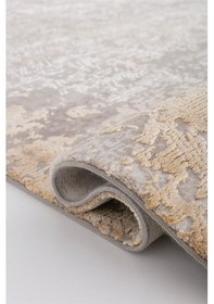 Resim Bahariye Halı Deniz 77x300 8651 Gri Gold 