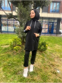 Resim CNG MODA Oversize Model Tesettür Eşofman Takımı 
