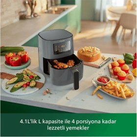Resim 5000 Serisi Premium Hava Fritözü Beyaz, Sağlıklı ve Lezzetli Pişirme Keyfi 