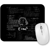 Resim Baskı Dükkanı E=mc2 Formül Matematik Formülü Mouse Pad 