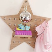 Resim Evodeko Yıldız Pegboard Açık Raf Sistemi 