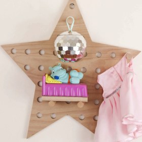 Resim Evodeko Yıldız Pegboard Açık Raf Sistemi 