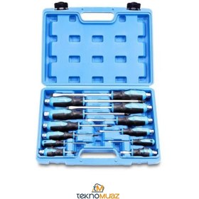 Resim GOODKING OB-10012 12 Parça Darbeli Tornavida Seti 