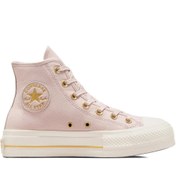 Resim Converse Ctas Lift Hi Kadın Günlük Ayakkabı Sneaker Pembe 