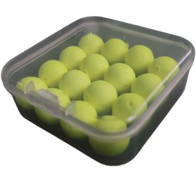 Resim 16 adet/ kutu 12mm Balıkçılık Yüzen Top, Yüksek Görünürlüklü Yüzen Top, Göz Alıcı Balıkçılık Aksesuarları 
