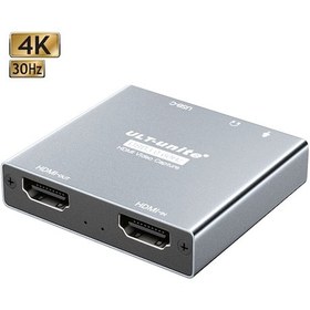 Resim Ult-unite Cc10 Hdmı Usb Video Capture Card 4k Görüntü Ve Kulaklık Çıkışlı, Mikrofon Girişli 