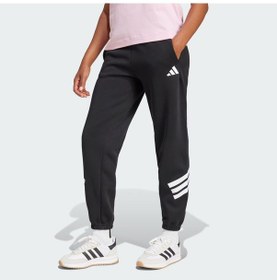 Resim Black Adidas Kadın Günlük Eşofman Altı W Fı 3s Reg Pt Jc5454 Siyah 