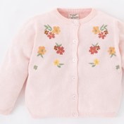Resim Defacto Kız Bebek Çiçekli Bisiklet Yaka Hırka Z1819a223sp 