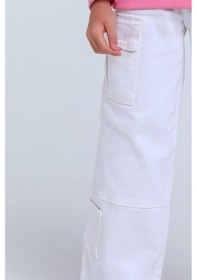 Resim Xo Kids Kız Çocuk Pantolon 4-8 Yaş 2456 Beyaz 