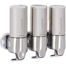 Resim GS500T GENESİT MANUEL ÜÇLÜ ALTTAN ÇEKMELİ SABUNLUK 