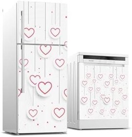 Resim Buzdolabı Ve Bulaşık Makinesi Takım Sticker 0213 