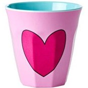 Resim Melamin Bardak - Kalp Rice