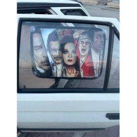 Resim Baskılı Yan Cam Perde Aksesuar ’yeşilçam Ünlü’ (Tüm Otoların Yan Camlarına Ölçüleri Uygundur.) 