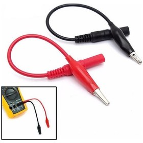 Resim Alkatronik-Timsah Uçlu Multimetre Güç Kaynağı Probu Voltmetre Avometre 