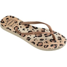 Resim Havaianas Slım Anımals Leopar Parmak Arası Terlik 4103352 6516 Dore Altın 