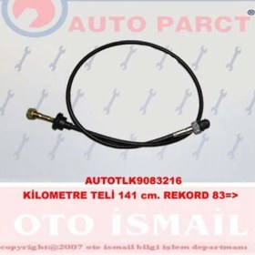 Resim X Kilometre Teli 141 Cm. Rekord 1983 1268236 