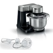Resim Bosch MUM S2VM00 Mutfak Şefi Serie 2 900 W Siyah Gümüş Mutfak Makinesi 