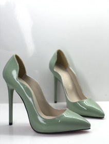 Resim HAYYSHOES Stiletto Gizli Platformlu Love Topuklu Ayakkabı 