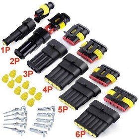 Resim Ic-266W Su Geçirmez Araç Konnektörü 15Mm 5 Pinli 