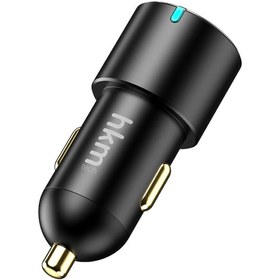 Resim Hyper 60W Hızlı Şarj Destekli 3 Girişli (2Xtype-C 1Xusb) Araç Içi Çakmaklık Şarj Aleti 