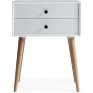 Resim Evim Hizmet Retro Komodin – Beyaz 