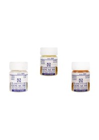 Resim Talens Metalik Guaj Boya 16 ML 3'Lü Set 802-800-803 