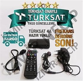 Resim EYEPC Lcd Led Tv Hd Girişli Mini Göz Uydu Alıcı 