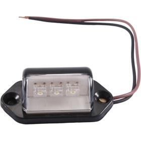 Resim Remedy 12/24V 3 LED Plaka Etiket Işığı (Yurt Dışından) 