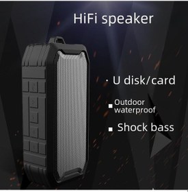 Resim "sınır Ötesi M3 Taşınabilir Bluetooth Tws Hoparlör - Mini Su Geçirmez Açık Hava Subwoofer" 