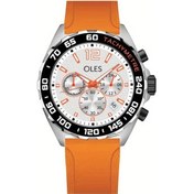 Resim Fochsia Oles Turuncu Multi Fonksiyonlu Business Sportif Silikon Kordonlu Kronograf Diğer 
