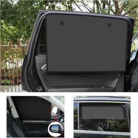 Resim Yenibağ Store 2 Adet Oto Güneşlik Perde - Araç Yan Cam Perdesi ile Araba Anne Bebek Emzirme Perdesi 