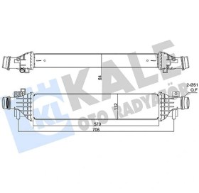 Resim İntercooler Al/pl/brz Chevrolet Trax-opel Mokka-vauxhall Mokka 1302263 95026333 