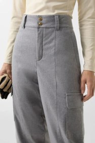 Resim Sport Luca Kadın Cargo Kayak Pantolonu, Su Geçirmez - Gri / 8 