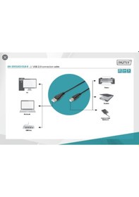Resim Assmann Ak-300102-018-S Usb 2.0 Yazıcı Kablosu Usb A To B Erkek 