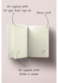 Resim Tevekkül İslami Defter Ayet-hadisli Çok Renkli 