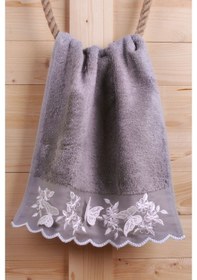 Resim Bambu 2'Li 41X76 El Havlusu Seti-Gri 