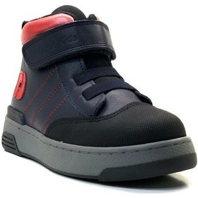 Resim Tuğba Ortopedi 6248 Erkek Çocuk Deri Bot Lacivert/kırmızı Lacivert - Kırmızı 