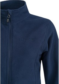 Resim 2AS Peridot Tam Fermuarlı Kadın Polar Sweatshirt Lacivert 