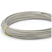 Resim Krom Çelik Halat 7X19 3 Mm 20 Metre 