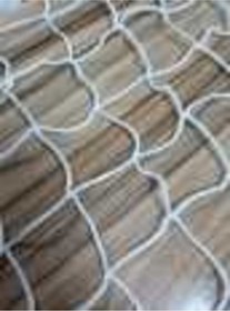 Resim 2,5 X 2 Metre Çocuk Kedi Güvenlik Filesi 3 Mm Balkon Kapatma Ağı 